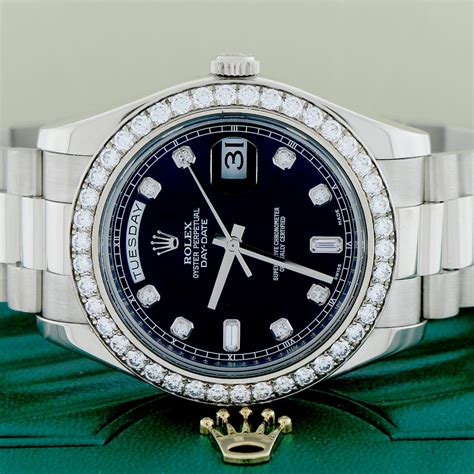 Rolex president white gold 41mm